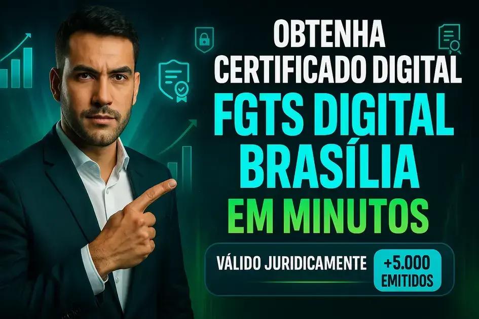 Certificado Digital para FGTS Digital em Brasília